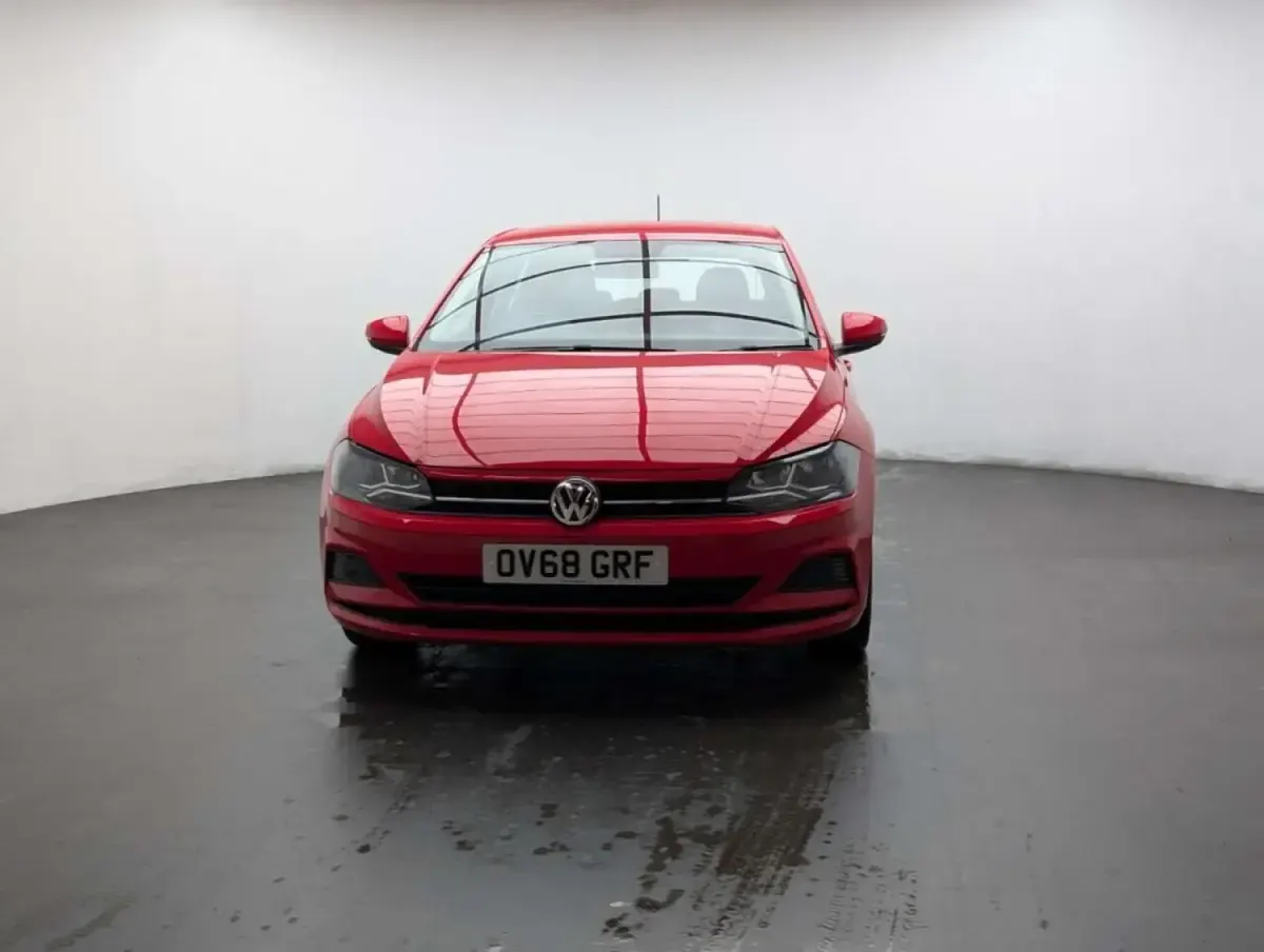 Usado VW Polo SE 95 HP (69 kW) 2018 Vermelho Citadino