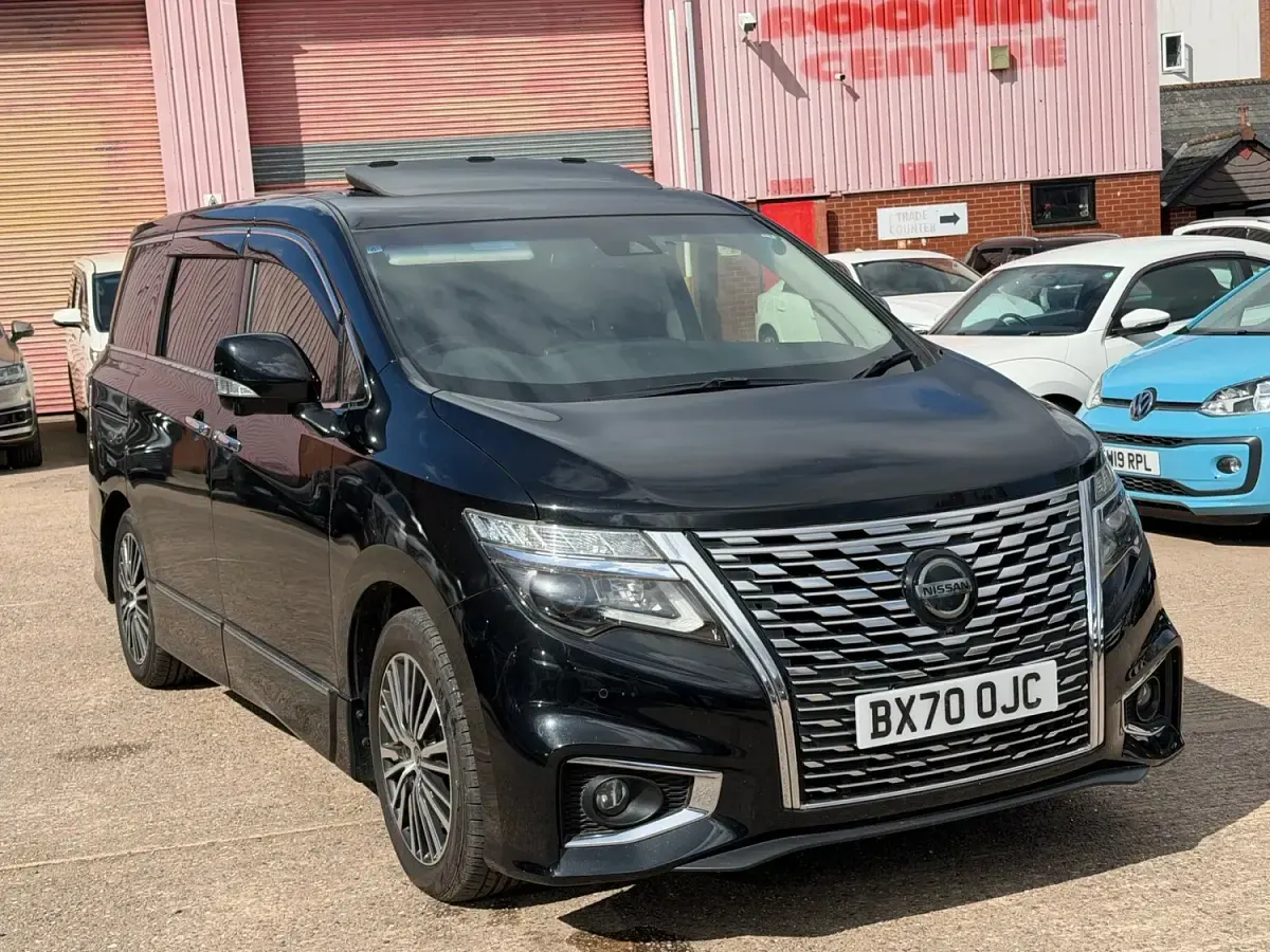 Used Nissan Elgrand Premium Edition 2020 Black MPV