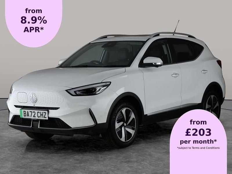 White Used 2022 MG ZS Trophy Sedan | £14,980 (Fair price) - Image 1/2