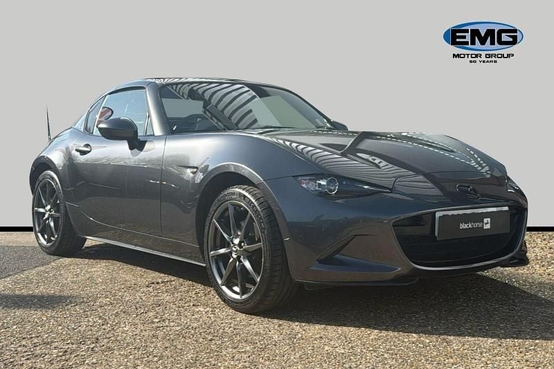 Usado Mazda MX5 Inclusive 184 HP (135 kW) 2018 Cinzento Cabrios