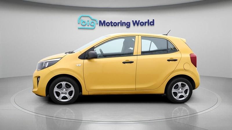 Used Kia Picanto 66 HP (48 kW) 2022 Yellow Hatchback