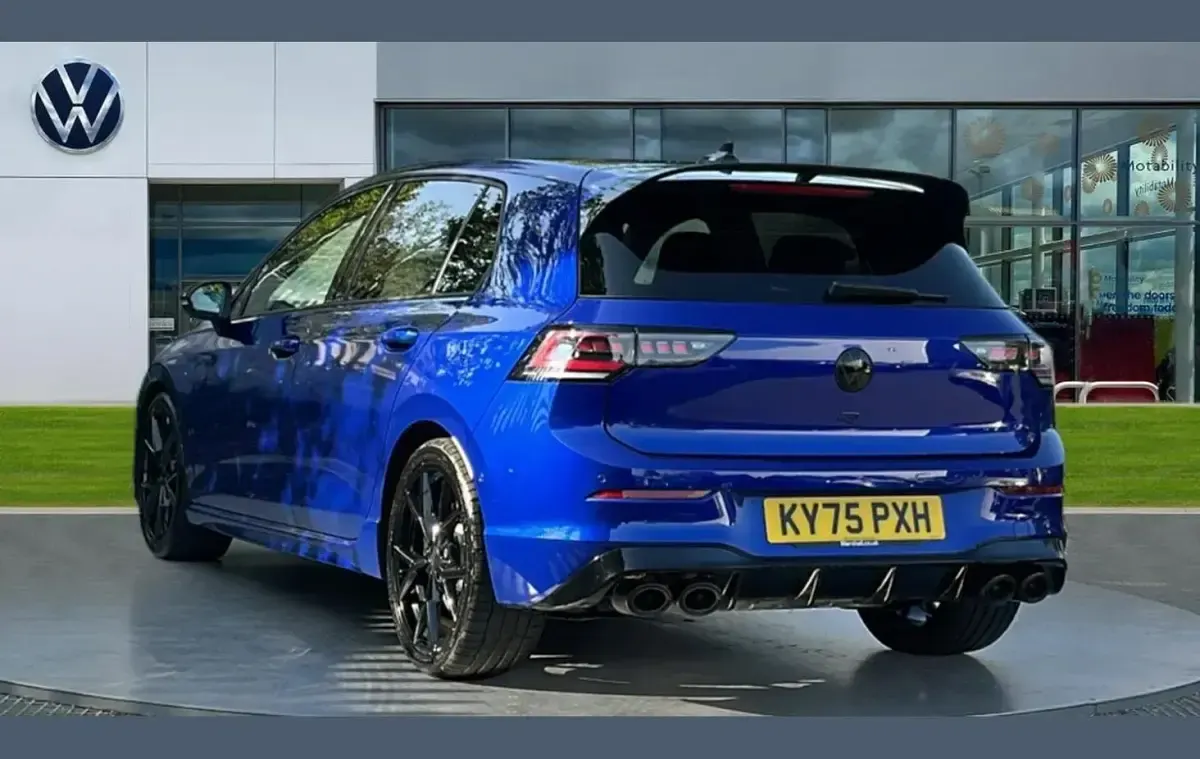 Used VW Golf VIII Black Edition 333 HP (244 kW) 2025 Lapiz blue premium metallic black Hatchback