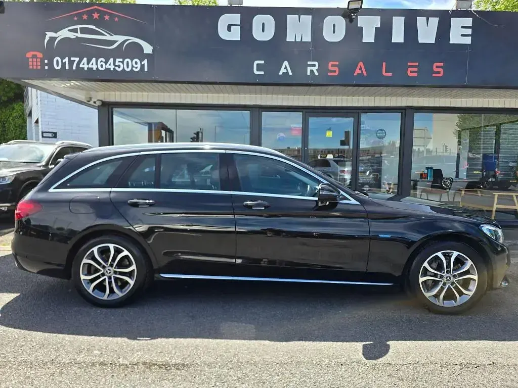 Used Mercedes C350e 2017 Black Estate