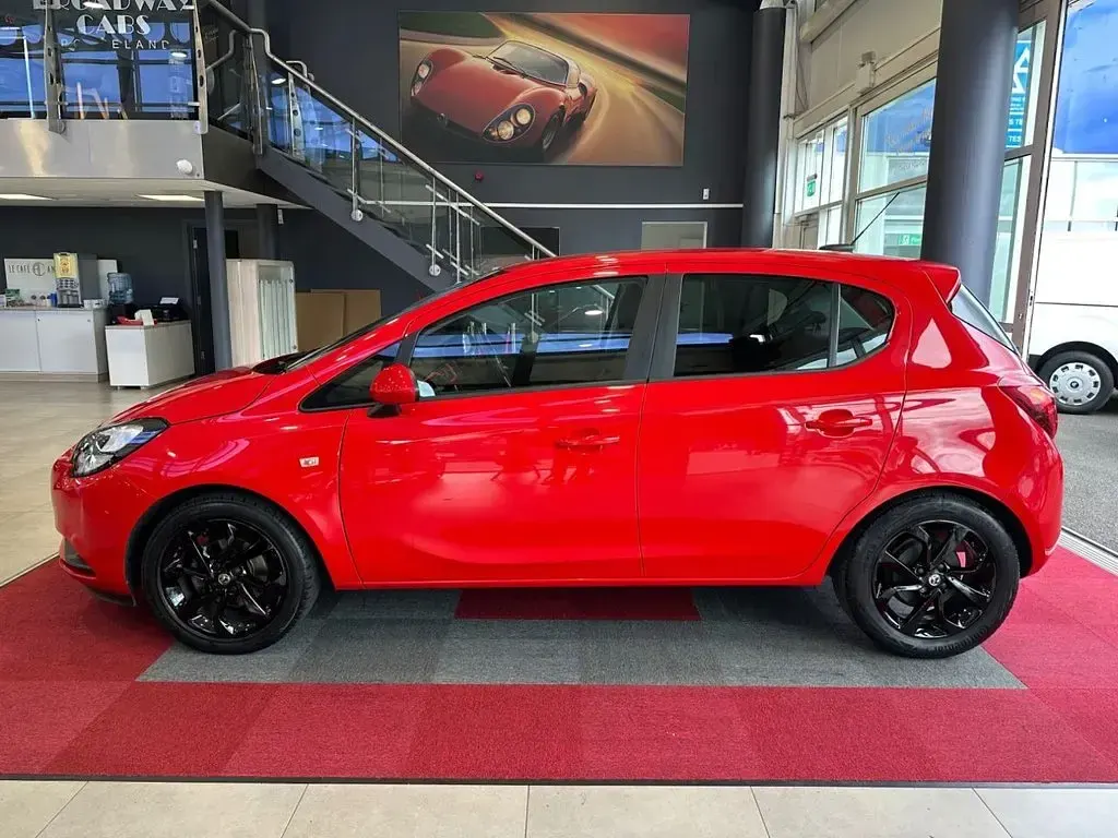 Used Vauxhall Corsa S 90 HP (66 kW) 2019 Red Hatchback