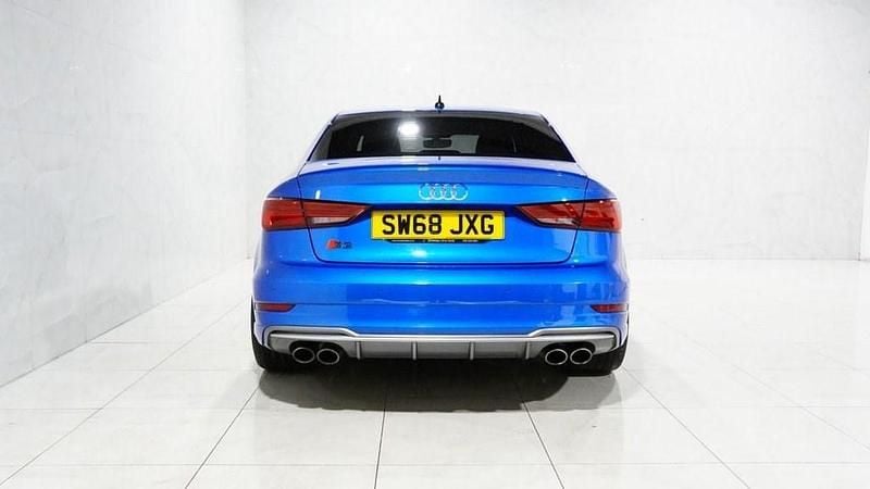 Used Audi S3 Design 300 HP (220 kW) 2019 Blue Sedan