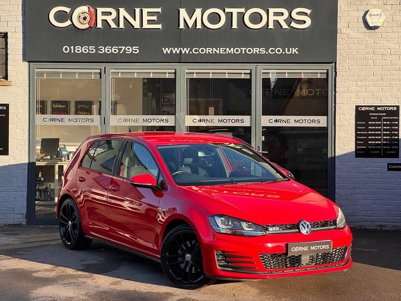 Red Used 2016 VW Golf VII GTD Hatchback | £11,490 (Fair price) - Image 1/4
