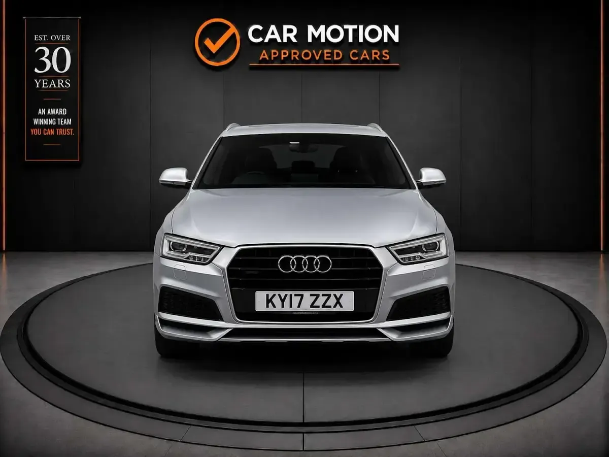 Used Audi Q3 S-Line 184 HP (135 kW) 2017 Silver SUV
