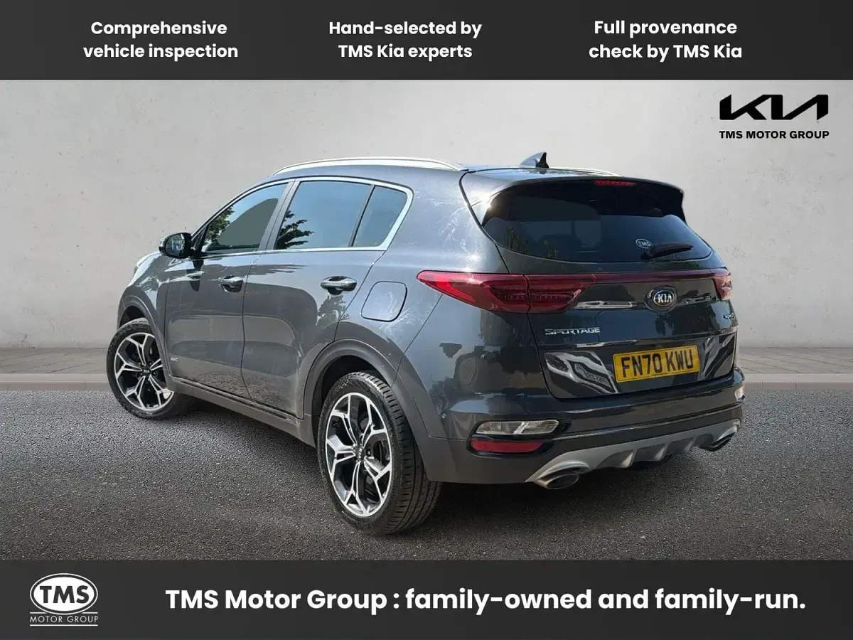 Used Kia Sportage GT-Line S 177 HP (130 kW) 2020 Grey SUV