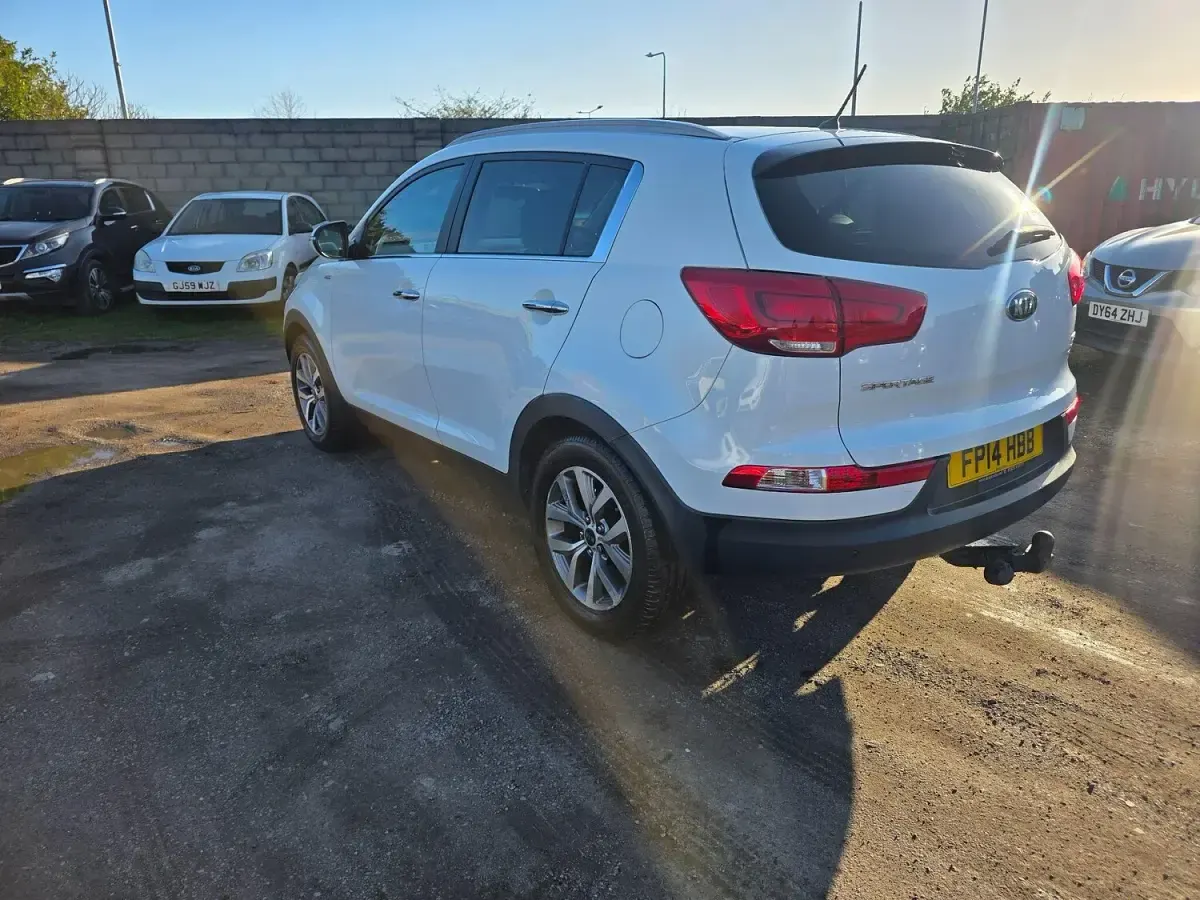 Used Kia Sportage 134 HP (98 kW) 2014 White SUV