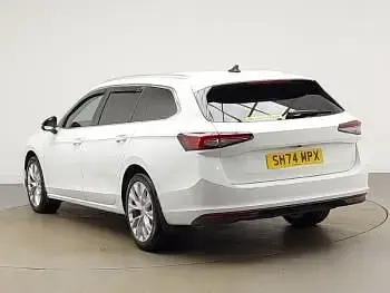 Used Skoda Superb SE L 150 HP (110 kW) 2024 White Estate