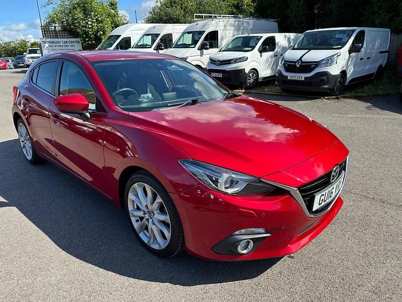 Red Used 2016 Mazda 3 Inclusive Hatchback | £12,199 (A bit pricey) - Image 1/4