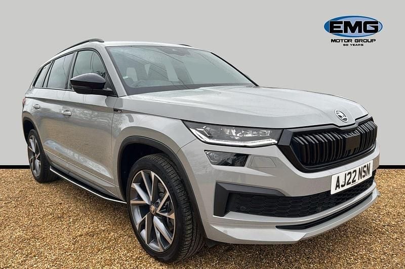 Used Skoda Kodiaq SportLine 190 HP (139 kW) 2022 Grey SUV