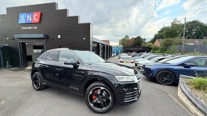 Black Used 2017 Audi Q5 S-Line SUV | £16,991 (Fair price) - Image 1/4