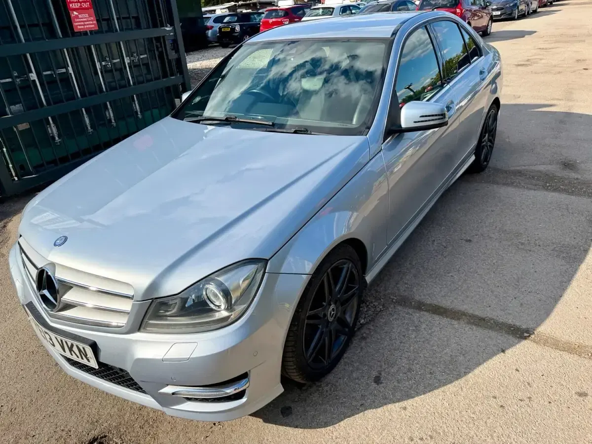Used Mercedes C180 AMG 2013 Silver Sedan