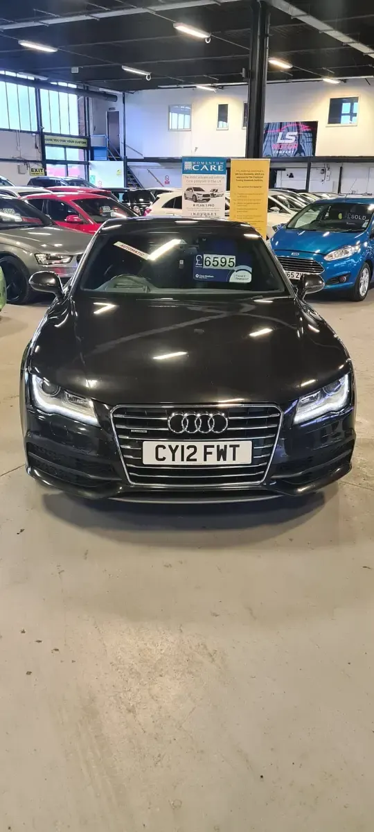 Used Audi A7 S-Line 2012 Black Hatchback