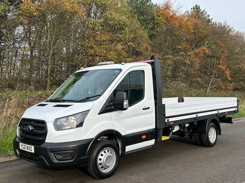White Used 2021 Ford Transit Pickup | £13,995 (Fair price) - Image 1/4