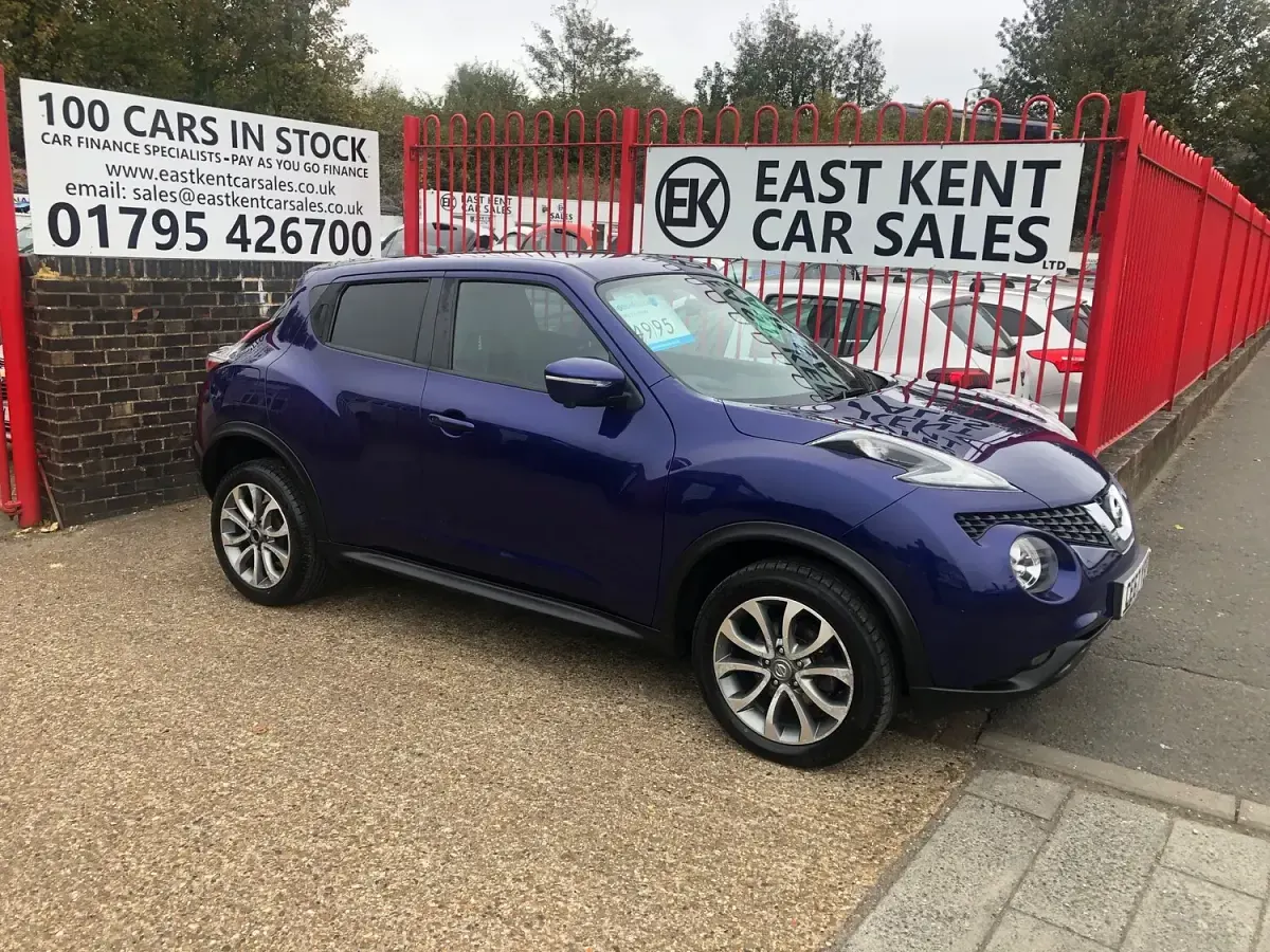 Used Nissan Juke S 110 HP (80 kW) 2017 Blue SUV