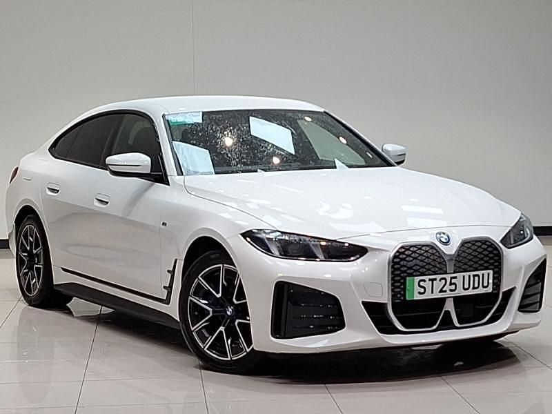 White Used 2025 BMW i4 M Sport Sedan | £35,698 (Good price) - Image 1/4