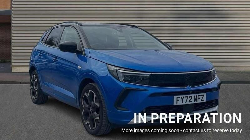 Blue Used 2022 Vauxhall Grandland X Ultimate SUV | £16,255 (Fair price) - Image 1/4