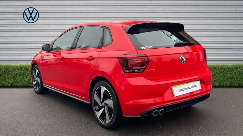 Used VW Polo GTI 200 HP (147 kW) 2020 Red Hatchback