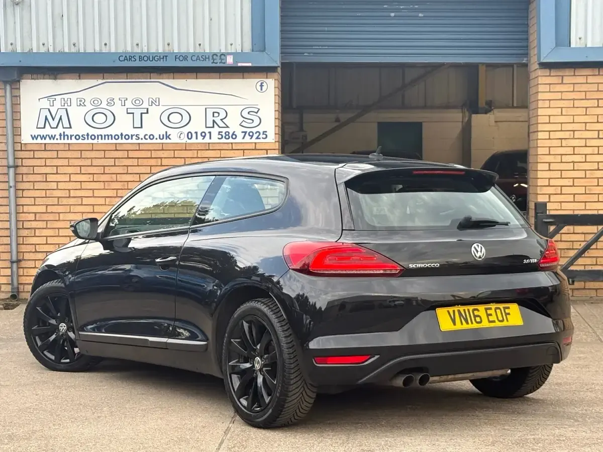 Used VW Scirocco 147 HP (108 kW) 2016 Black Coupe