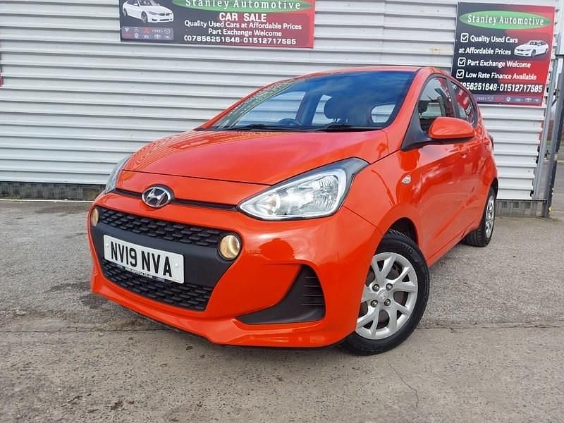 Usado Hyundai i10 SE 2019 Rojo Utilitario