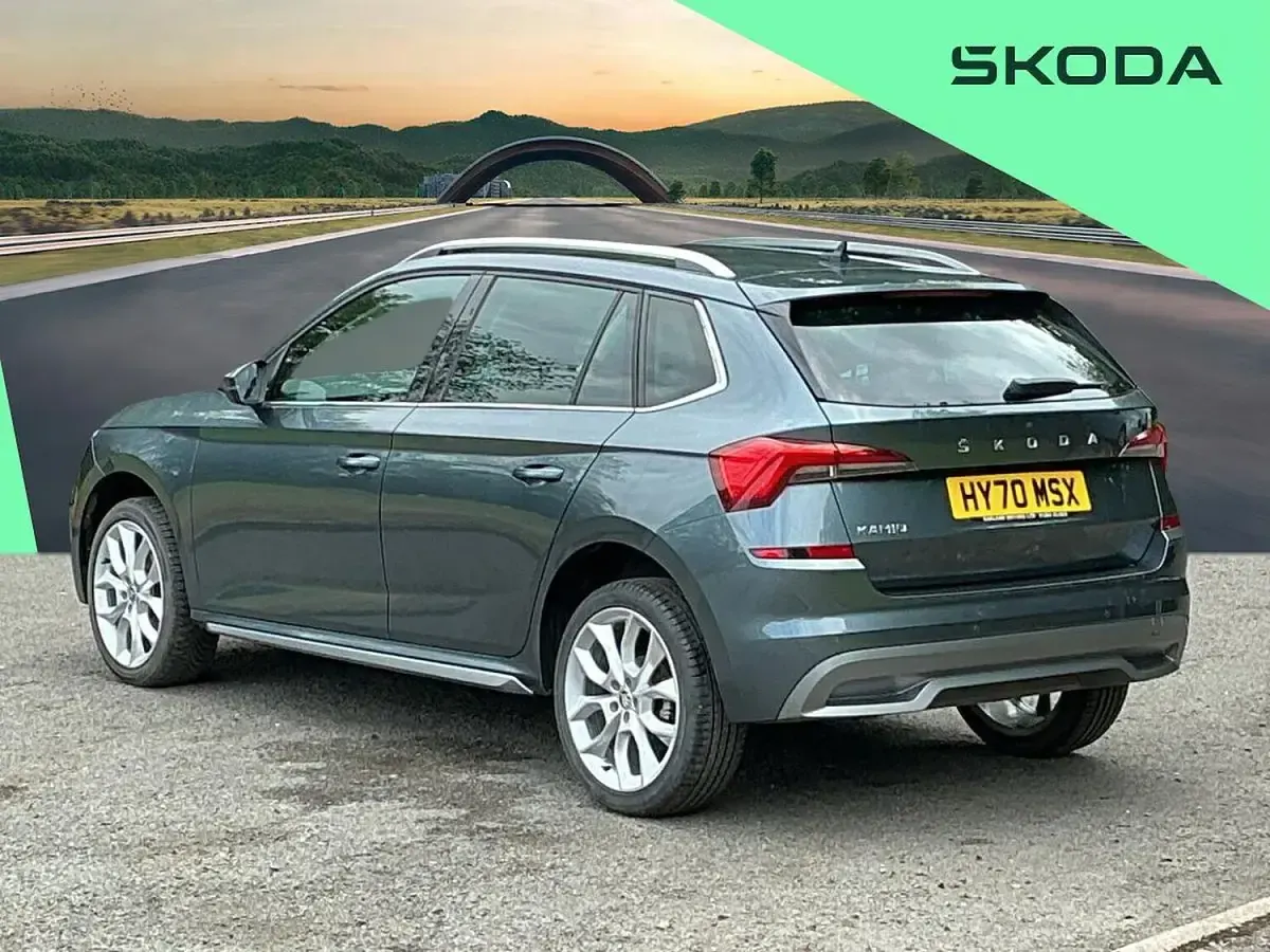 Used Skoda Kamiq SE L 150 HP (110 kW) 2020 Grey SUV