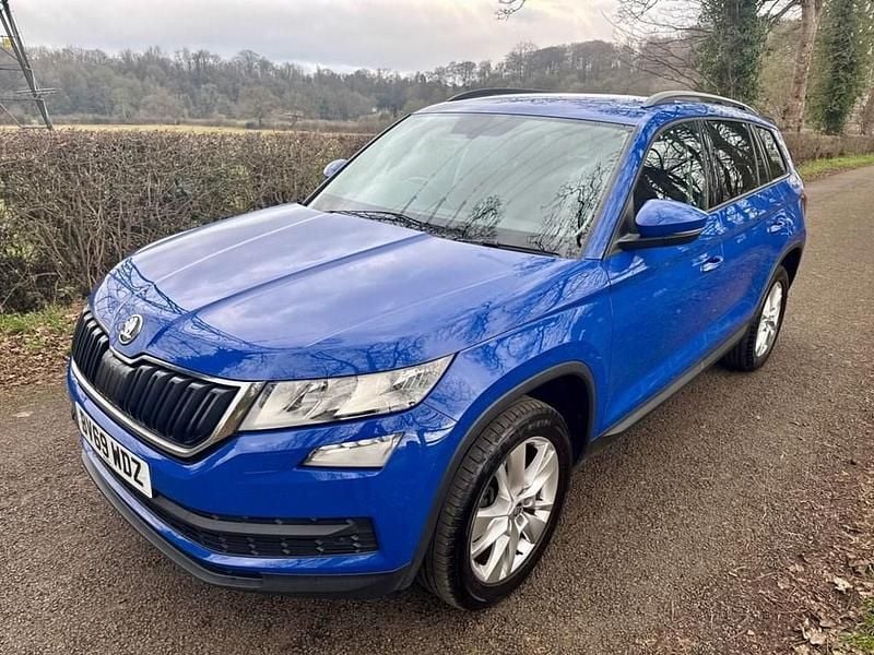 Used Skoda Kodiaq SE Technology 150 HP (110 kW) 2019 Blue SUV