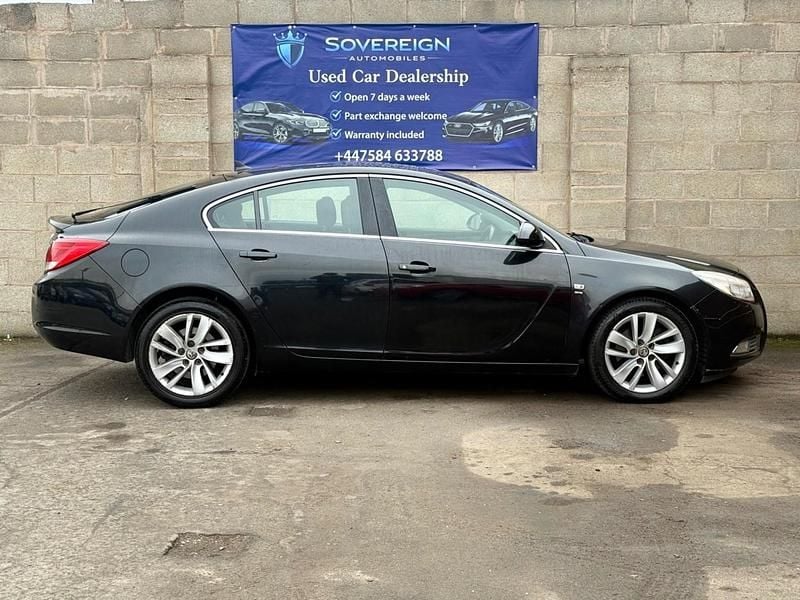 Used Vauxhall Insignia SRi 2012 Black Hatchback