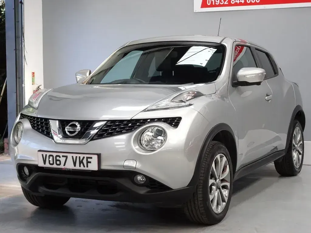 Used Nissan Juke Tekna 117 HP (86 kW) 2017 Silver SUV