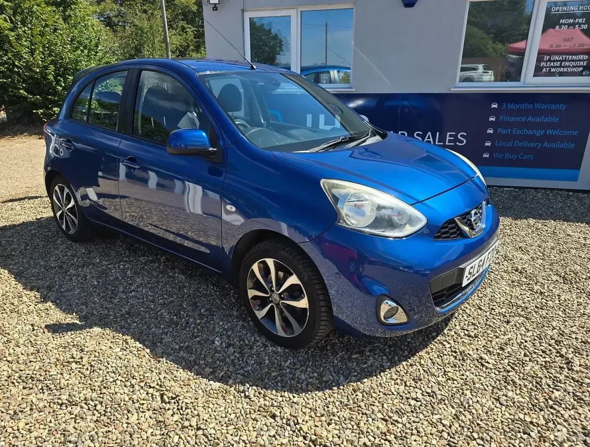 Used Nissan Micra S 2014 Blue Hatchback