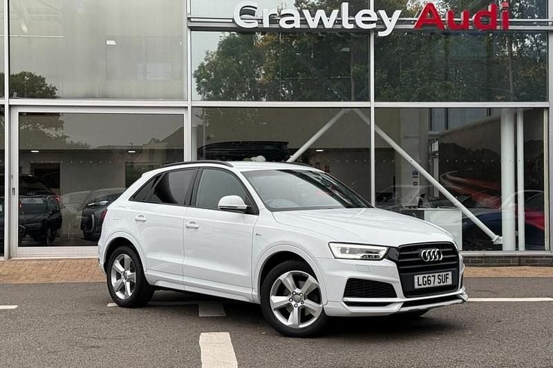 White Used 2017 Audi Q3 S-Line SUV | £16,350 (A bit pricey) - Image 1/1