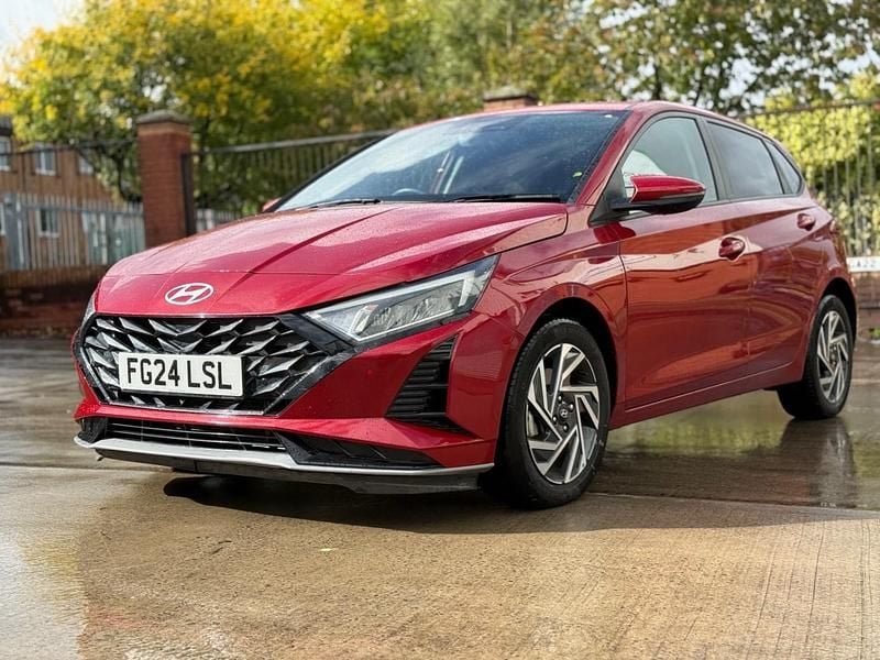 Red Used 2024 Hyundai i20 Advanced Hatchback | £14,550 (Super price) - Image 1/4