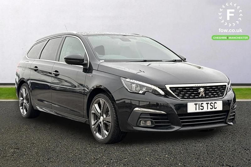 Used Peugeot 308 SW GT-line 2018 Black Estate