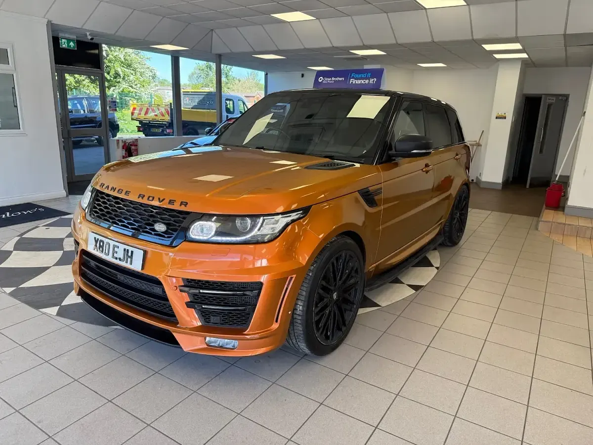 Gebraucht Land Rover Range Rover Sport Autobiography Dynamic 2017 Orange SUV