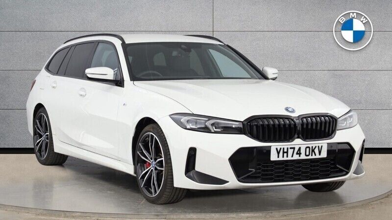 White Used 2024 BMW 330e M Sport Estate | £34,500 (Super price) - Image 1/4
