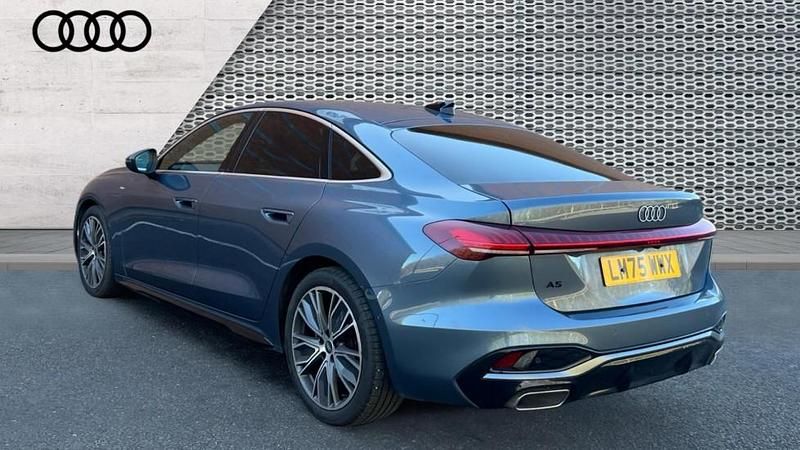 Used Audi A5 Sportback S-Line 204 HP (150 kW) 2025 Blue Hatchback