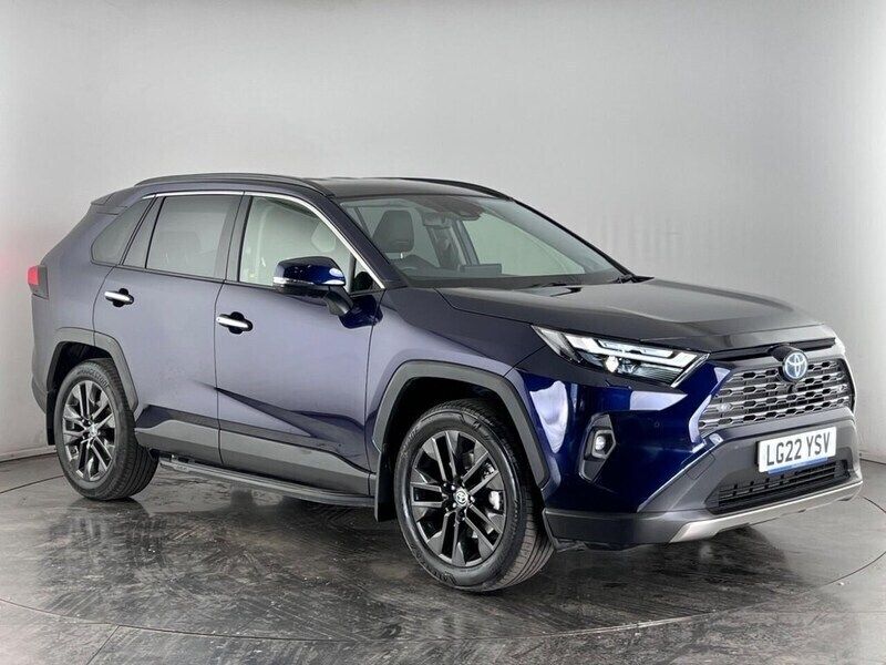 Blue Used 2022 Toyota RAV4 Hybrid SUV | £32,700 (Fair price) - Image 1/3