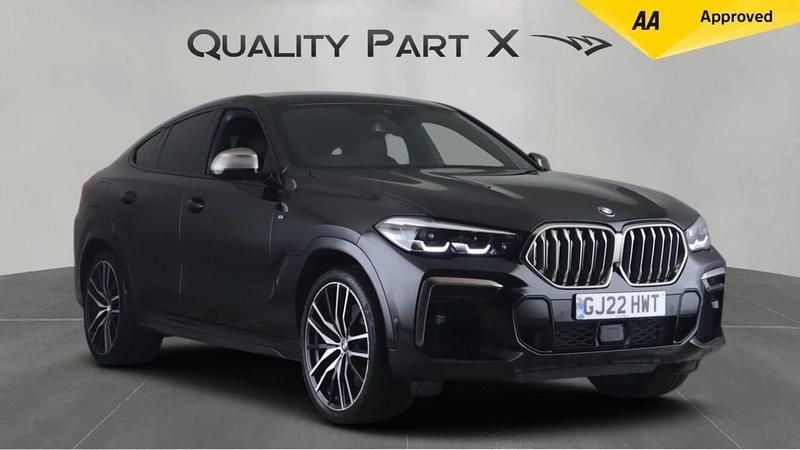Black Used 2022 BMW X6 Comfort Edition SUV | £42,999 (Good price) - Image 1/4