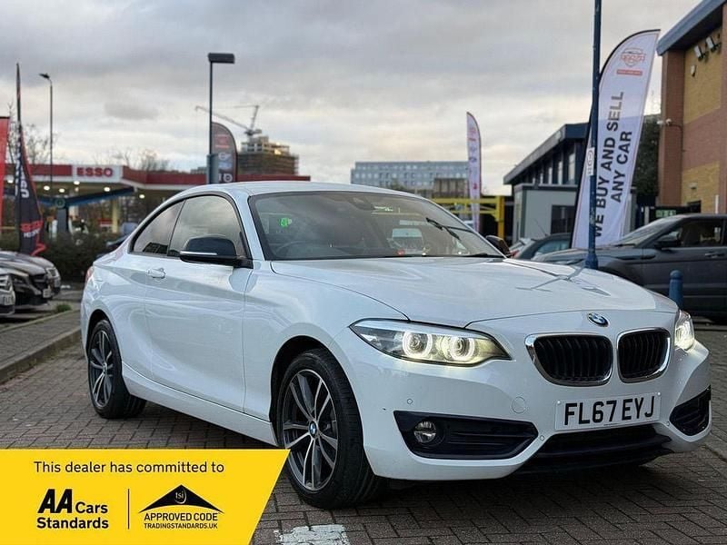 White Used 2018 BMW 218 Sport Line Coupe | £7,499 (Good price) - Image 1/4