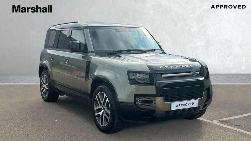 Green Used 2021 Land Rover Defender SUV | £60,892 (Expensive) - Image 1/4