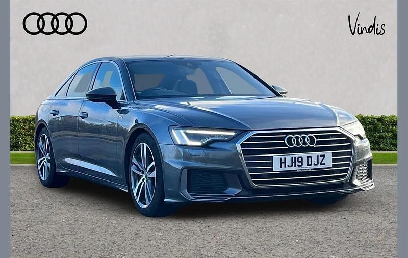 Grey Used 2019 Audi A6 S-Line Sedan | £20,832 (Fair price) - Image 1/4