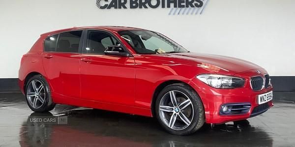 Red Used 2016 BMW 118 Sport Line Hatchback | £9,995 (Fair price) - Image 1/4