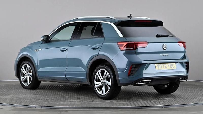 Used VW T-Roc R-line 150 HP (110 kW) 2022 Blue SUV