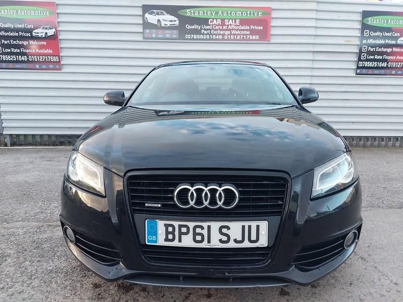 Used Audi A3 S-Line 2011 Black Hatchback