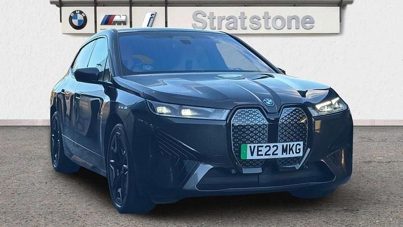Grey Used 2022 BMW iX M Sport SUV | £32,199 (Fair price) - Image 1/3