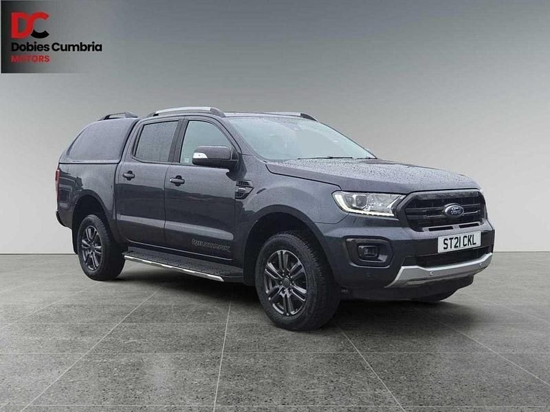 Grey Used 2021 Ford Ranger Wildtrack Pickup | £19,950 (Fair price) - Image 1/4