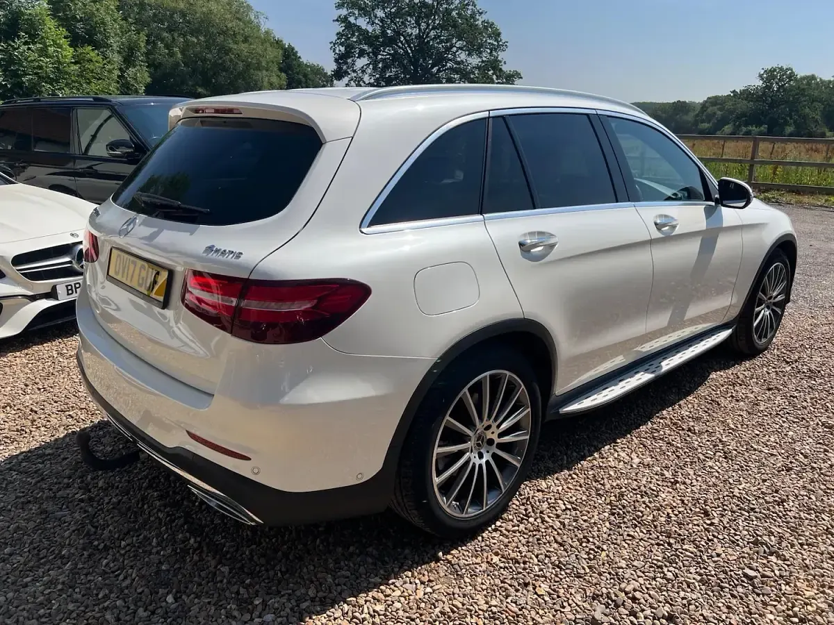 Used Mercedes GLC350 AMG line 2017 White SUV