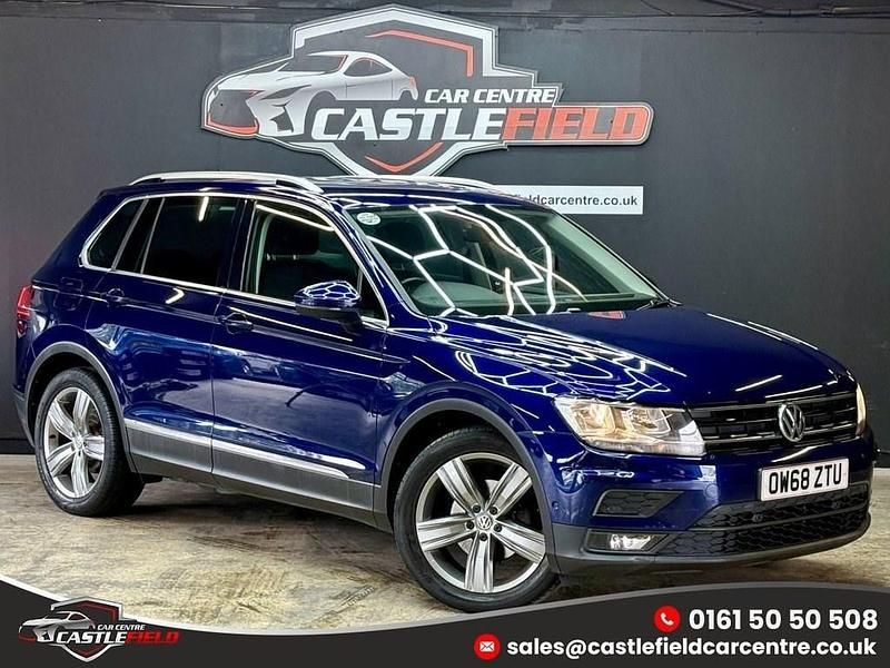 Blue Used 2019 VW Tiguan Match SUV | £15,495 (Fair price) - Image 1/3