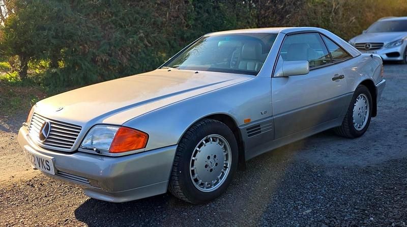 Used Mercedes SL500 1991 Silver